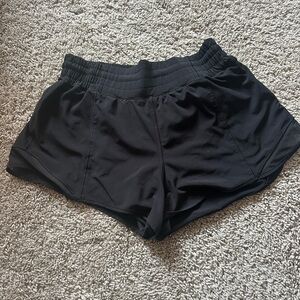 Lululemon Athletica Black Athletic Shorts Lightweight Performance